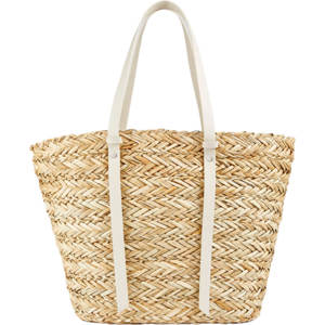 LK Bennett Viola Natural Straw Basket Bag